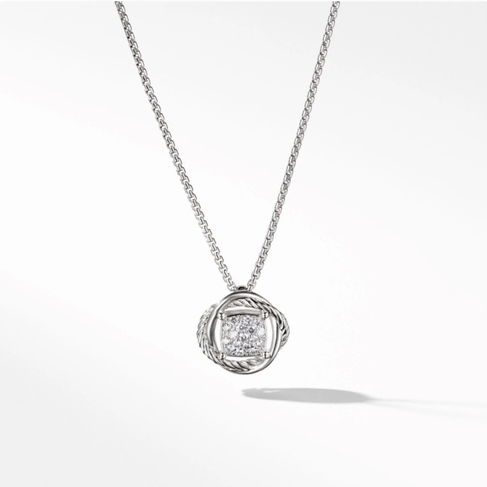 David Yurman infinity pendant necklace